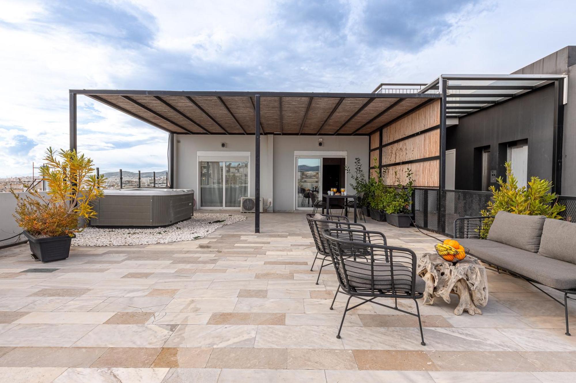 Athenian Infinity Apartments Bagian luar foto
