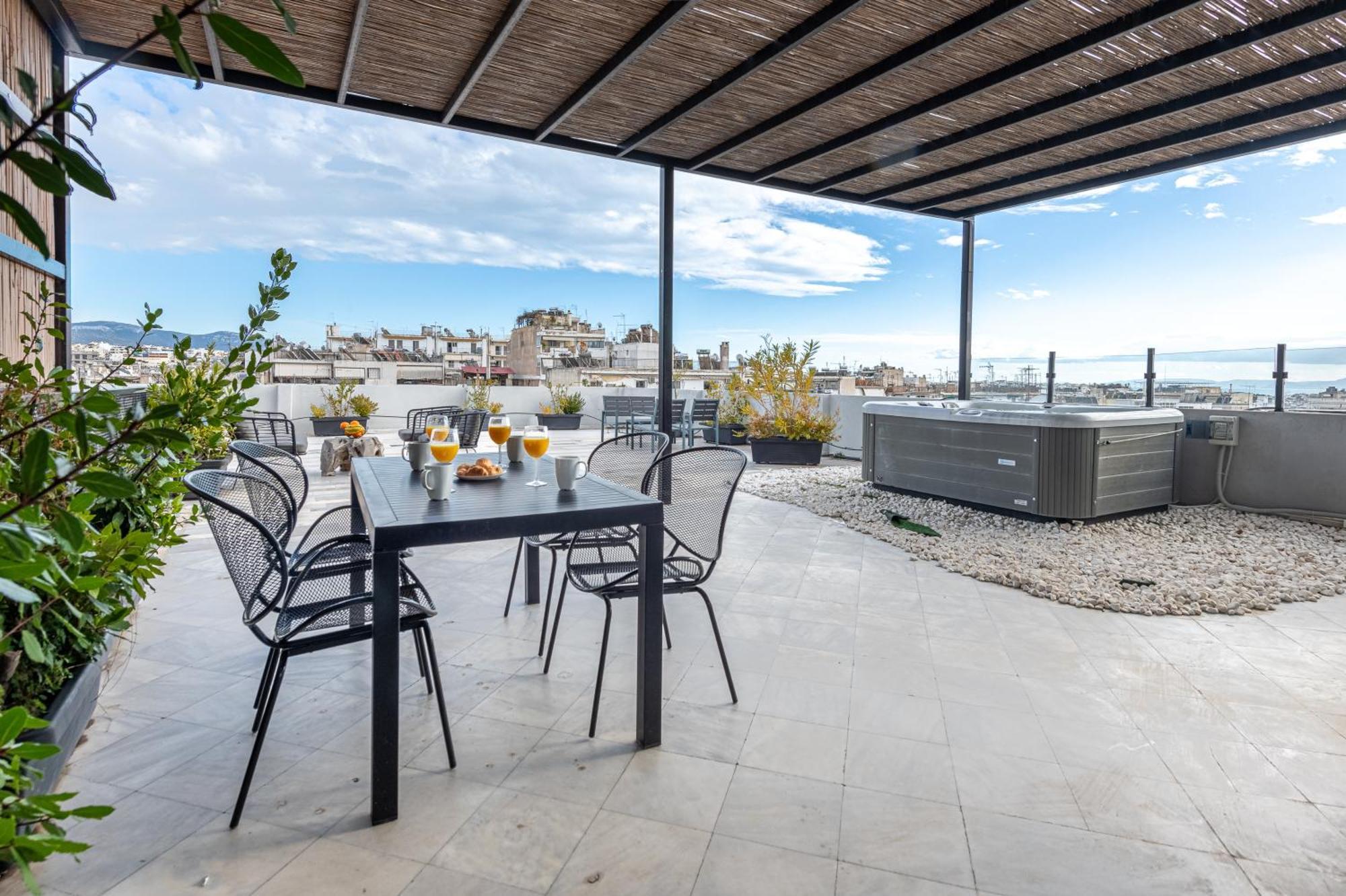 Athenian Infinity Apartments Bagian luar foto