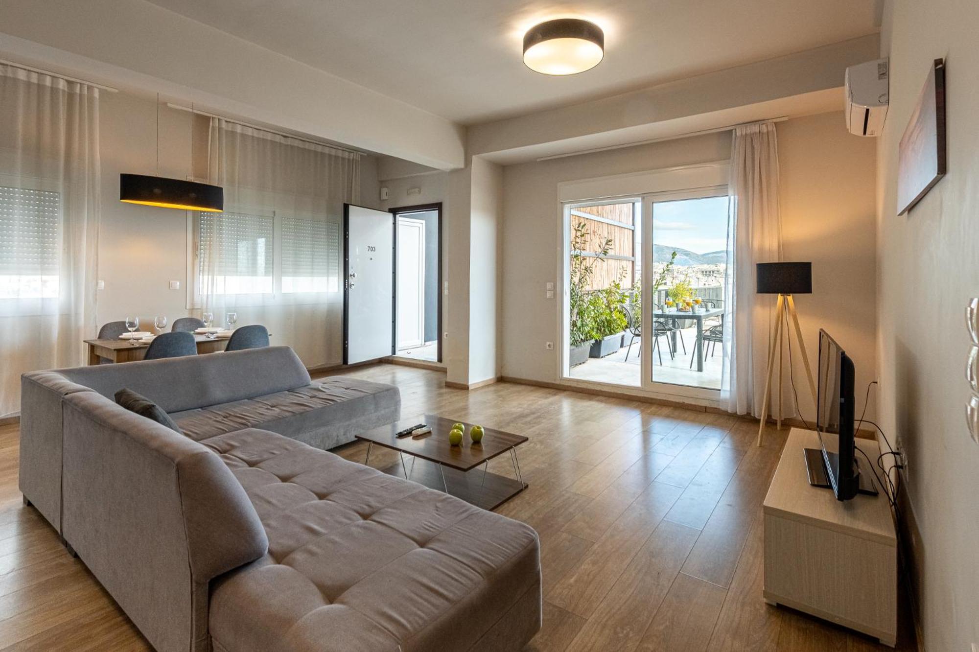 Athenian Infinity Apartments Bagian luar foto