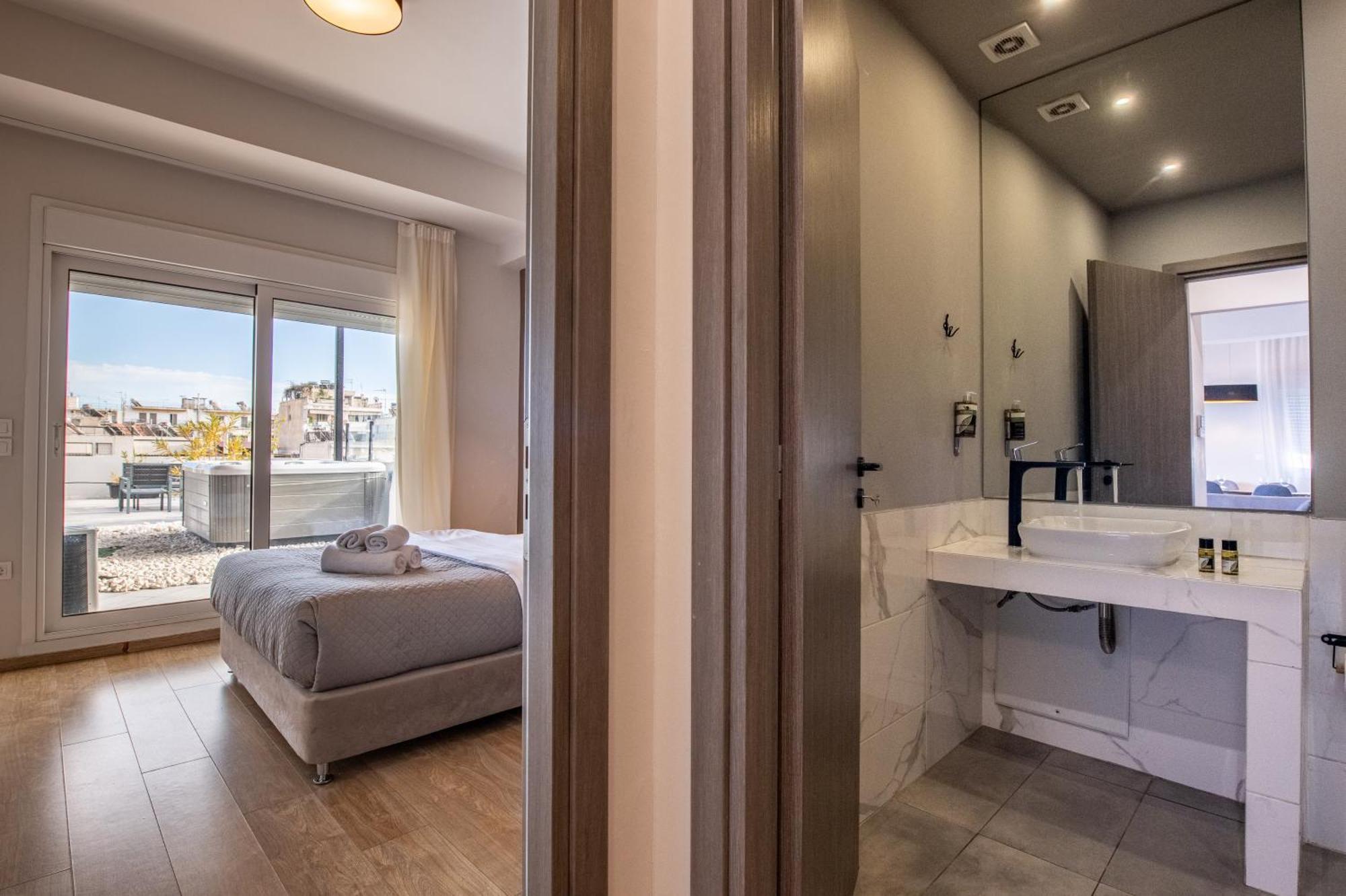Athenian Infinity Apartments Bagian luar foto